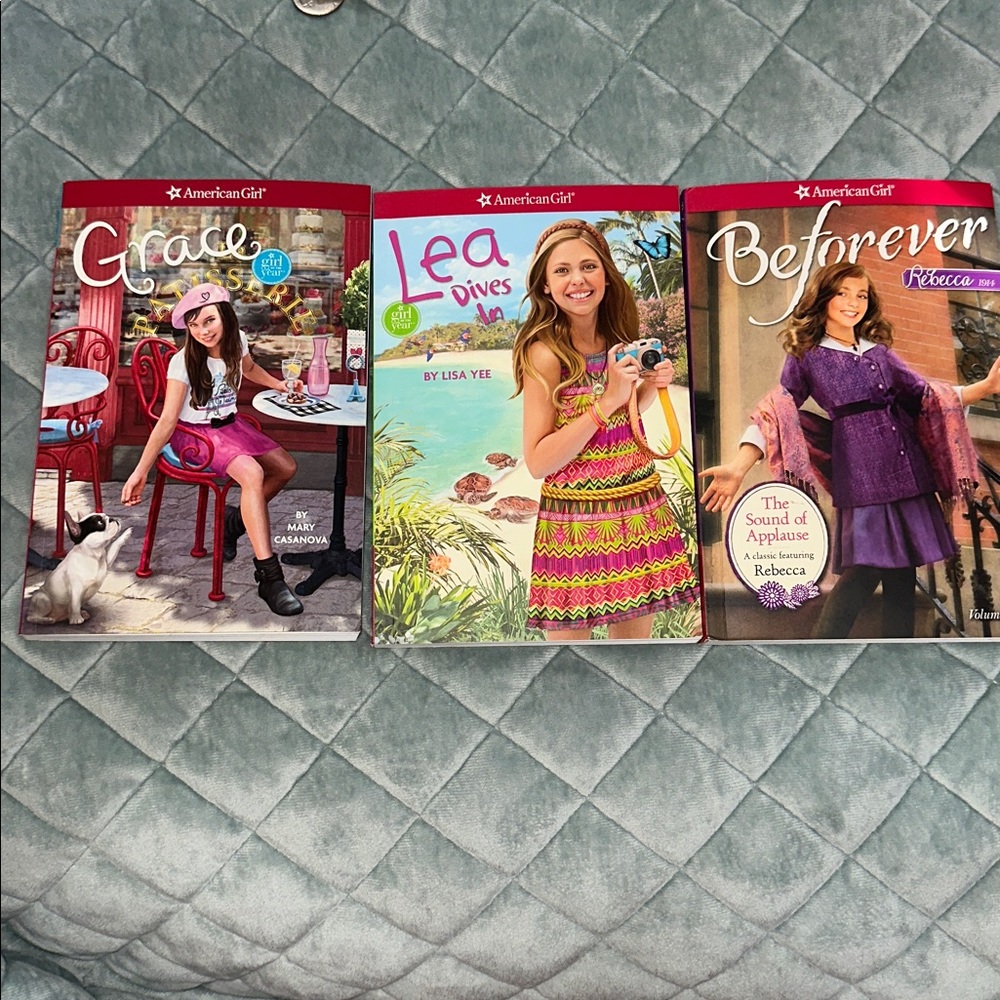 American girl Books Bundle of 3 NEW Rebecca, Leah, grace